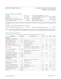 MAX16913GEE/V+T Datasheet Page 2