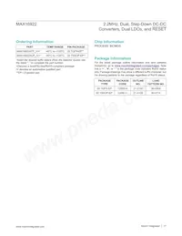 MAX16922ATPN/V+T Datasheet Pagina 17