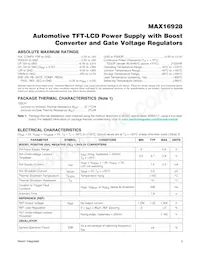 MAX16928AUP/V+T Datasheet Page 2