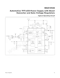 MAX16928AUP/V+T Datasheet Page 19