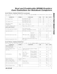 MAX17007GTI+T Datasheet Page 5