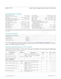 MAX17019ATM+T Datasheet Page 2