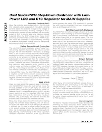 MAX17031ETG+T Datasheet Page 18