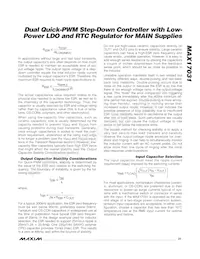 MAX17031ETG+T Datasheet Pagina 21