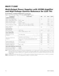 MAX17126BETM+T Datasheet Page 10