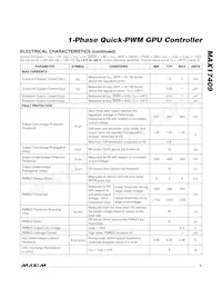 MAX17409GTI+T Datasheet Page 3