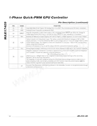 MAX17409GTI+T Datasheet Page 12