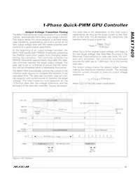 MAX17409GTI+T Datasheet Page 21