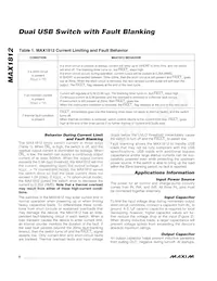 MAX1812EUB Datasheet Page 8