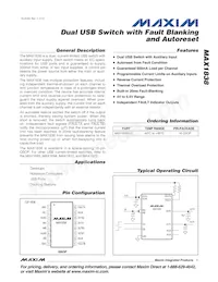 MAX1838EEE+T Datenblatt Cover