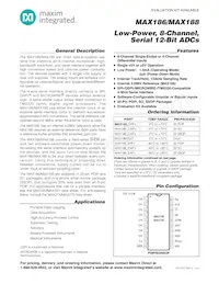 MAX186DEAP-T Datenblatt Cover