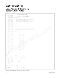 MAX186DEAP-T Datasheet Page 22
