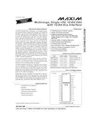 MAX196AEAI+T Datenblatt Cover