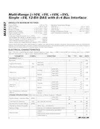 MAX197BENI+ Datenblatt Seite 2