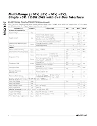 MAX197BENI+ Datasheet Page 4