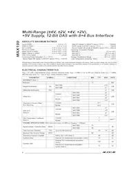MAX199ACAI+T Datasheet Page 2