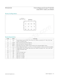 MAX20334EWC+ Datasheet Page 10
