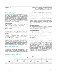 MAX20334EWC+ Datasheet Page 12