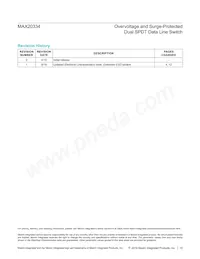 MAX20334EWC+ Datasheet Page 15