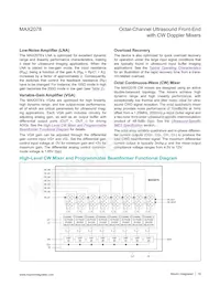 MAX2078CTK+T Datasheet Page 19