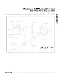 MAX3507EGI+ Datasheet Page 11