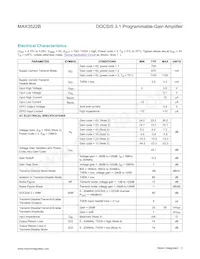 MAX3522BCTN+ Datasheet Page 3
