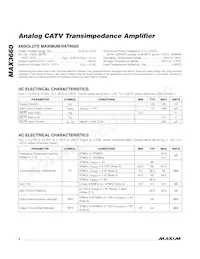 MAX3660ETE+T Datenblatt Seite 2