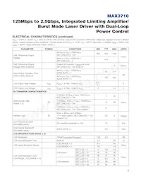 MAX3710ETG+T Datasheet Page 3