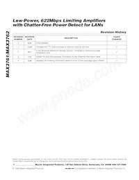 MAX3762EEP Datasheet Page 12