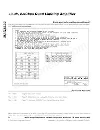 MAX3822UCM+T Datasheet Pagina 14