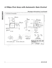 MAX3861ETG+T Datasheet Pagina 12