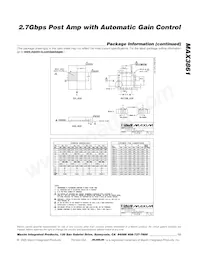 MAX3861ETG+T Datasheet Pagina 13