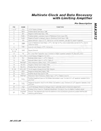 MAX3872ETJ+TGA5 Datasheet Page 7