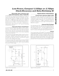 MAX3873AETP+T Datasheet Page 9