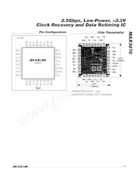 MAX3876EHJ+T Datasheet Page 9