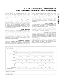 MAX3880ECB+TD Datasheet Pagina 7