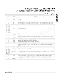 MAX3881ECB+TD Datasheet Pagina 5