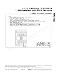 MAX3881ECB+TD Datasheet Pagina 11