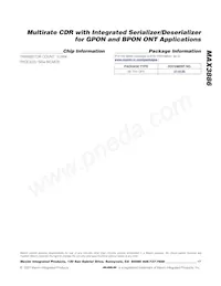 MAX3886ETN+T Datasheet Pagina 17