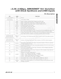 MAX3890ECB+D Datasheet Pagina 5