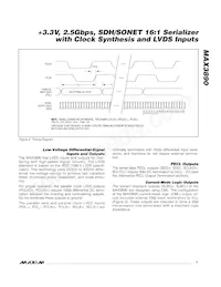MAX3890ECB+D Datasheet Pagina 7