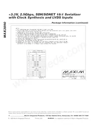 MAX3890ECB+D Datenblatt Seite 12