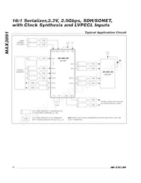MAX3891ECB+TD Datenblatt Seite 10