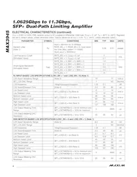 MAX3945ETE+ Datasheet Page 4