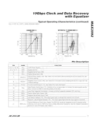 MAX3992UTG+T Datasheet Page 7