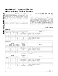MAX4940BETN+ Datasheet Page 10