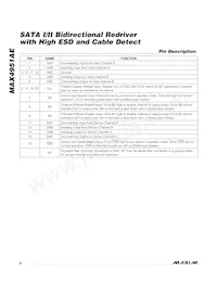 MAX4951AECTP+T Datasheet Page 6