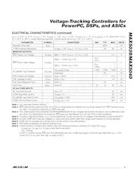 MAX5039EUA+T Datasheet Page 3