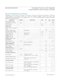 MAX5043ETN+T Datasheet Page 4