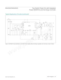 MAX5043ETN+T Datasheet Page 20